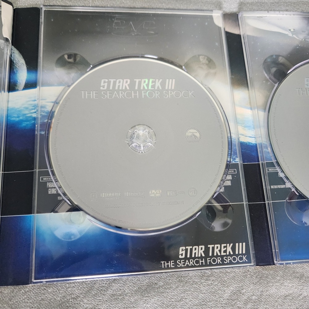 Star Trek Motion Picture Trilogy DVD Set II III IV Wrath of Khan Spock 2009 - Picture 4 of 6